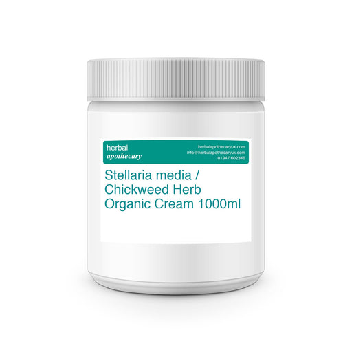 Stellaria media / Chickweed Herb Organic Cream 1000ml