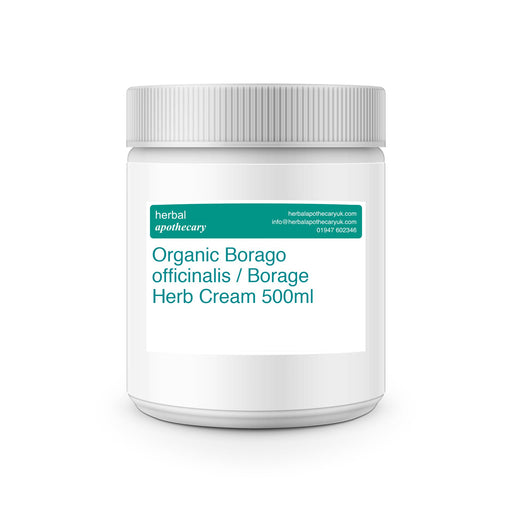 Organic Borago officinalis / Borage Herb Cream 500ml