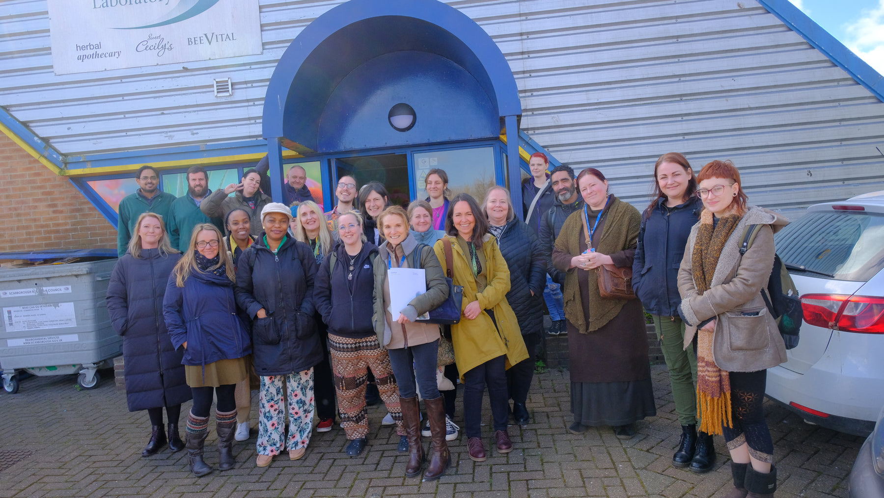 Lincoln College Herbal Medicine Students visit Herbal Apothecary