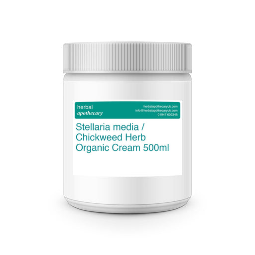 Stellaria media / Chickweed Herb Organic Cream 500ml