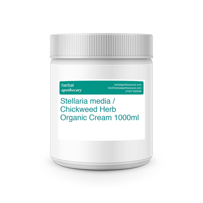 Stellaria media / Chickweed Herb Organic Cream 1000ml